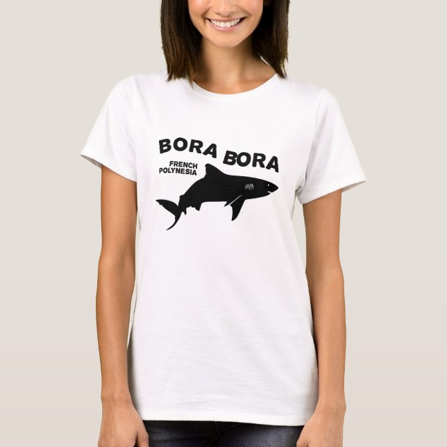 Tauchen in Bora Bora T-Shirt (Vorderseite)