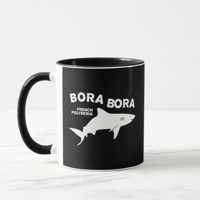 Tauchen in Bora Bora Tasse (Links)