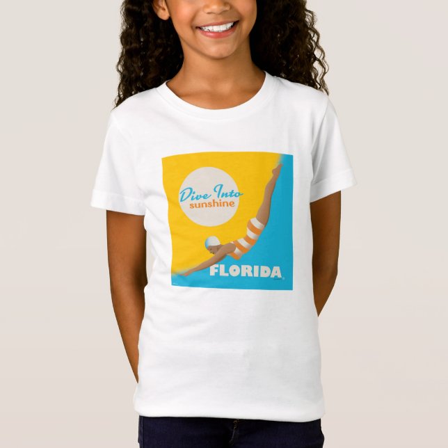 Tauchen in den Sonnenschein | Florida T-Shirt (Vorderseite)