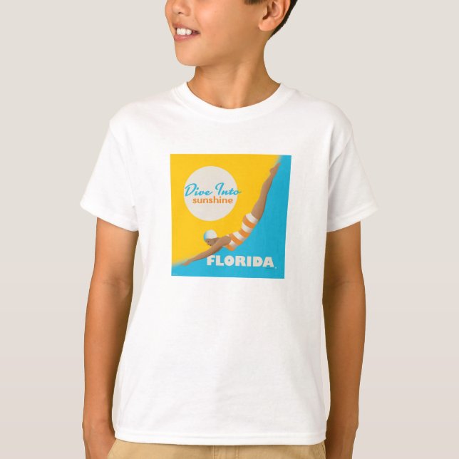 Tauchen in den Sonnenschein | Florida T-Shirt (Vorderseite)