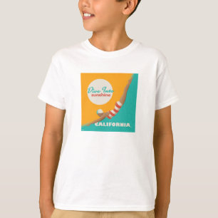 Tauchen in den Sonnenschein Kalifornien T-Shirt