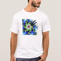 Tauchen in einen Fraktal-T - Shirt