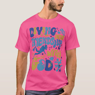 Tauchen in Freundschaft mit Gott Unterwasser Scuba T-Shirt