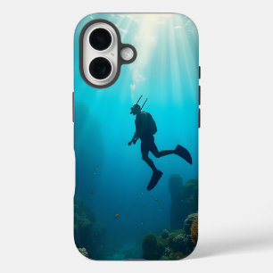 Tauchen ist das Beste in Bonaire iPhone 16 Hülle