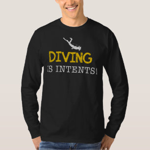 Tauchen ist Inzelte - Entdecken Sie die Tiefe, tau T-Shirt
