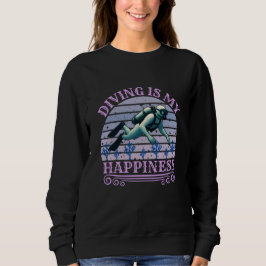 Tauchen ist mein Glück Sweatshirt