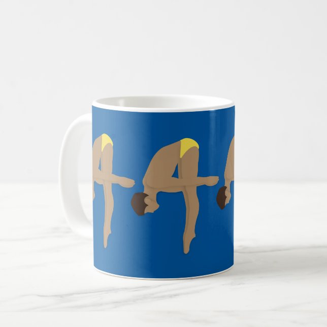 Tauchen Kaffeetasse (Vorderseite Links)