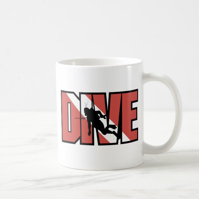 Tauchen Kaffeetasse (Rechts)