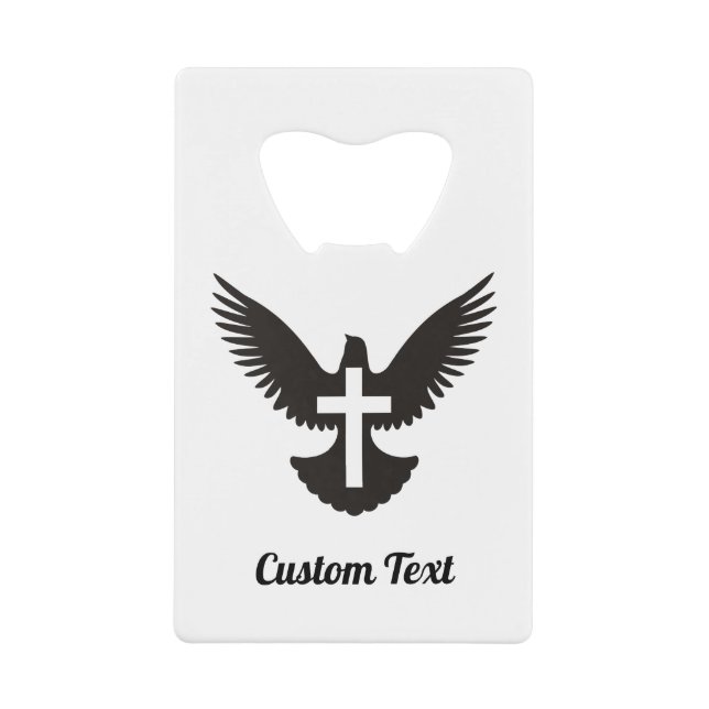 Tauchen mit Cross-Credit-Card-Flaschenöffner Geldbeutel Flaschenöffner (Vorderseite)