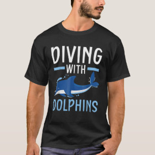 Tauchen mit Dolphin Marines Biologe Unterwasser A T-Shirt