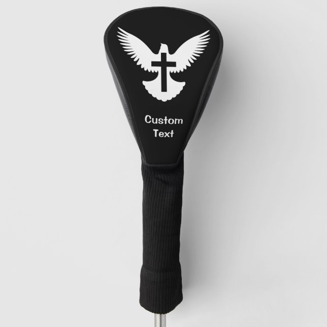 Tauchen mit Kreuz Golf Headcover (Vorderseite)