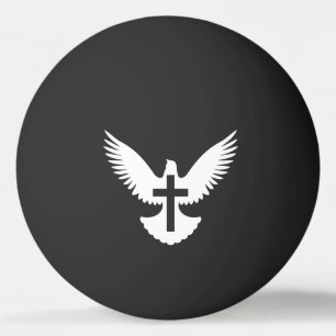 Tauchen mit Kreuz Tischtennisball