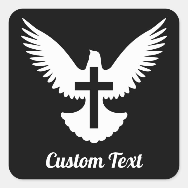 Tauchen mit Kreuzquadratischer Aufkleber (Vorderseite)