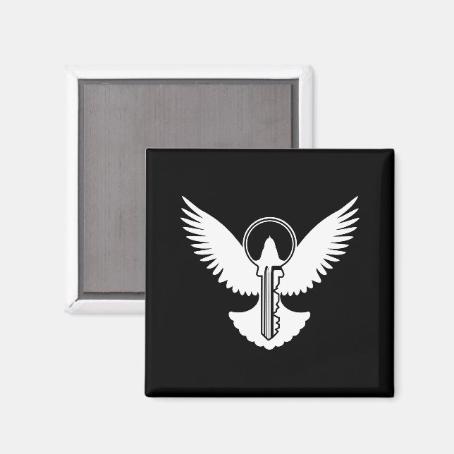 Tauchen mit Schlüssel Magnet (Vorderseite/Rückseite)