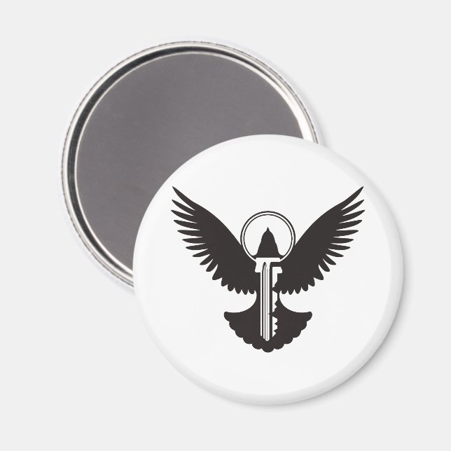 Tauchen mit Schlüssel Magnet (Vorderseite/Rückseite)