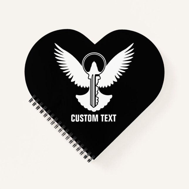 Tauchen mit Schlüssel Notizbuch (Vorderseite)