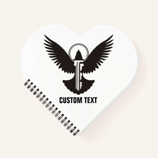 Tauchen mit Schlüssel Notizbuch (Vorderseite)