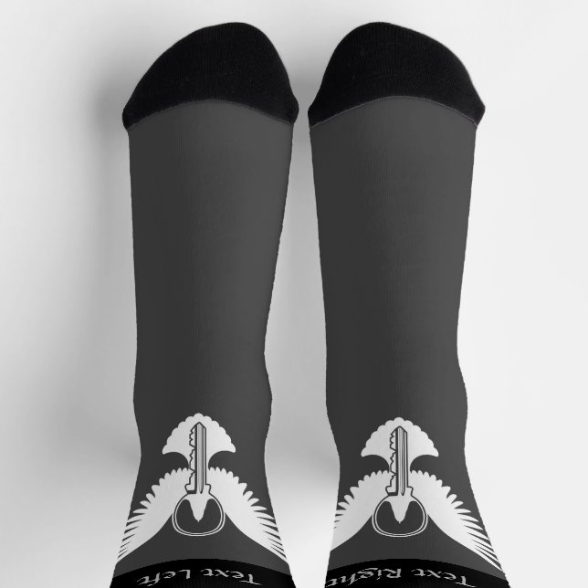 Tauchen mit Schlüsselsocken Socken (Oben)