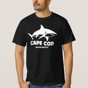 Tauchen mit Weißen Haien - Cape Cod T-Shirt