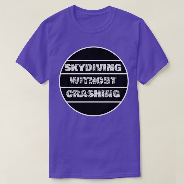 Tauchen ohne gestörtes Design T-Shirt (Design vorne)