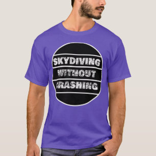 Tauchen ohne gestörtes Design T-Shirt