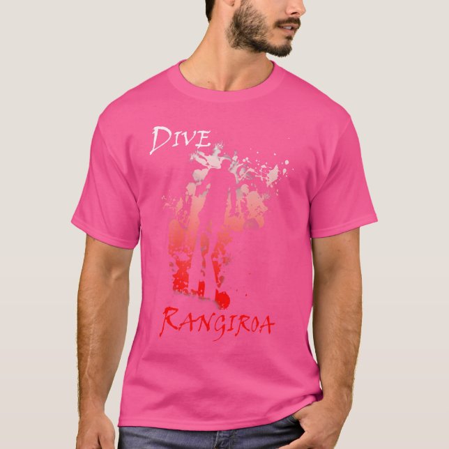 Tauchen Rangiroa T-Shirt (Vorderseite)