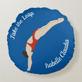 Tauchen Rundes Kissen