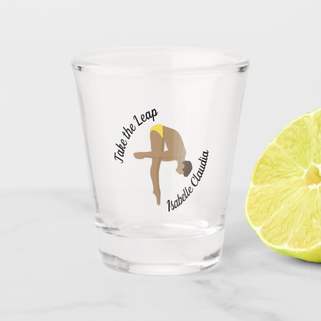 Tauchen Schnapsglas (Vorderseite)