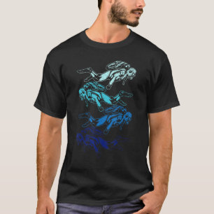 Tauchen Schwimmen Scuba Diver Unterwasser T-Shirt