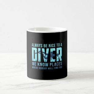Tauchen Scuba Diving Dive Funny Sea Geschenk Idee Kaffeetasse