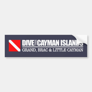 Tauchen Sie die Cayman Islands DF2 Autoaufkleber