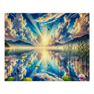 🌿 tauchen Sie ein in die Schönheit der Natur! 🌿 Poster