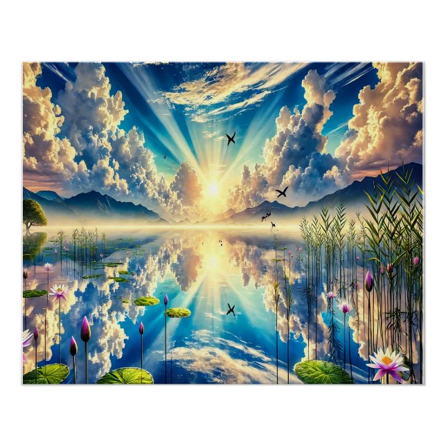 🌿 tauchen Sie ein in die Schönheit der Natur! 🌿 Poster (Vorderseite)