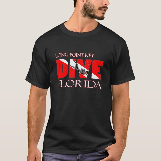 Tauchen Sie Long Point Key Florida Scuba-Tauchen S T-Shirt (Vorderseite)