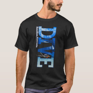 Tauchen Sie Zansibar, SCUBA-Tauchen Schnorcheln T-Shirt