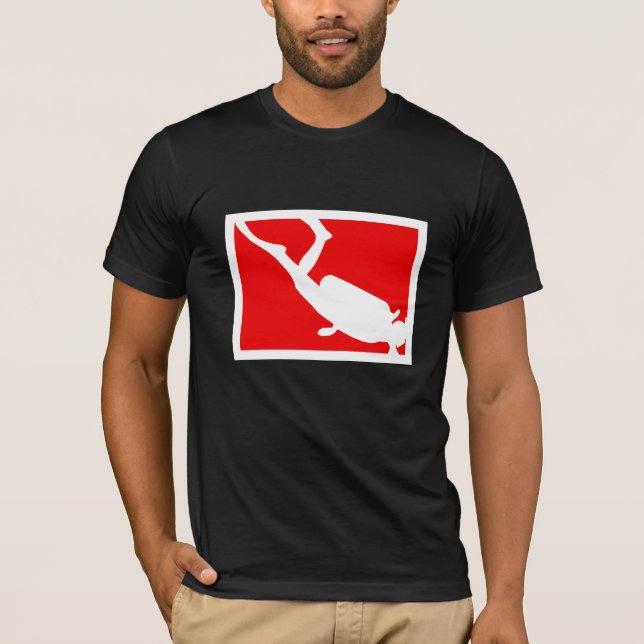 Tauchen-Symbol T-Shirt (Vorderseite)