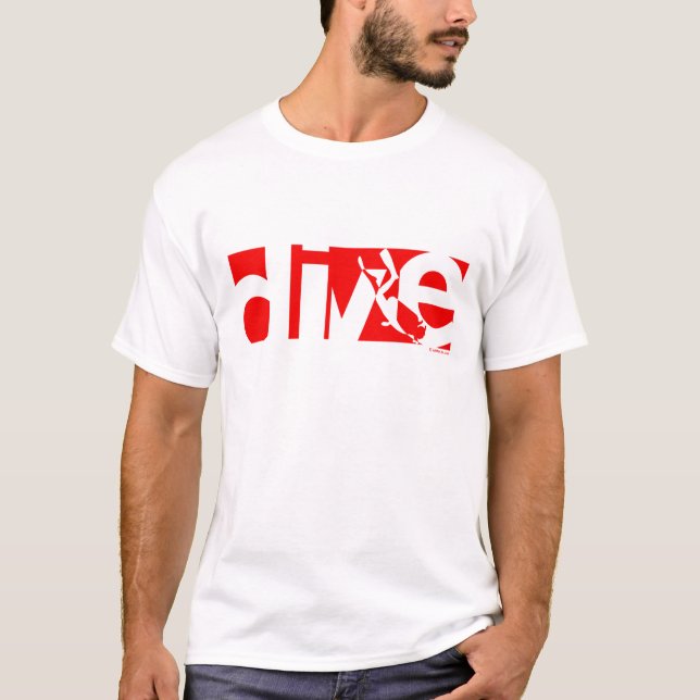 Tauchen T-Shirt (Vorderseite)