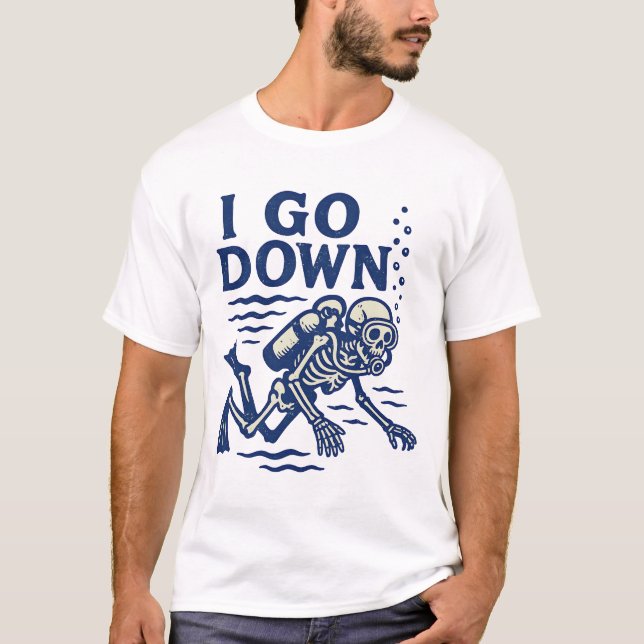 Tauchen T-Shirt (Vorderseite)