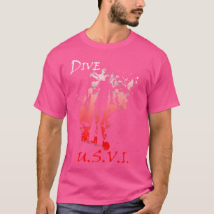 Tauchen U S V I Urlaub Tauchen T-Shirt