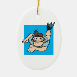 Tauchen unten keramikornament