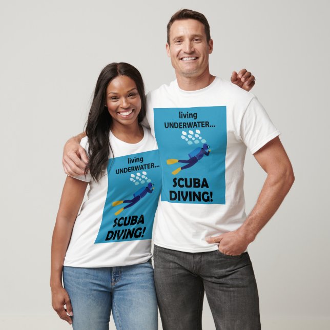 Tauchen Unterwasser T-Shirt (Unisex)