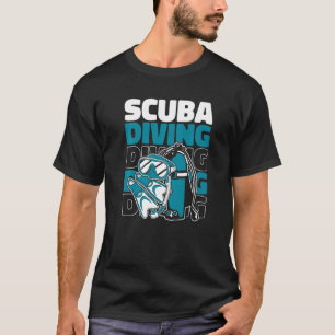 Tauchen Unterwasser Technisches Sporttauchen Scu T-Shirt