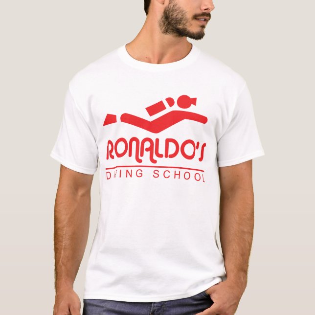 Tauchendes Rot T-Shirt (Vorderseite)