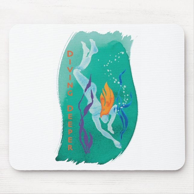 Tauchendes tieferes mousepad (Vorne)