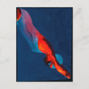 Taucher 2011 postkarte