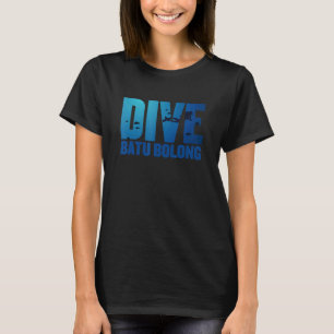 Taucher Ausrüstung Tauchgang Batu Bolong Indonesi T-Shirt