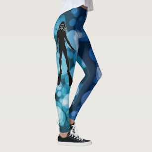 Taucher Damen-Unterwasseratemgerät in Bubles Leggings