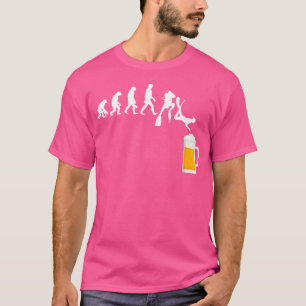 Taucher Evolution Bier Tauchen Tiefseetauchen T-Shirt