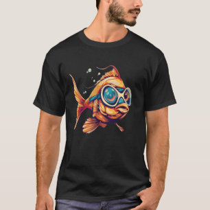 Taucher-Fisch-Kostüm für lustige Abenteuer unter W T-Shirt
