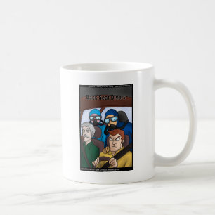 Taucher im Rücken Gezaubert T-Shirts Karten Tasse